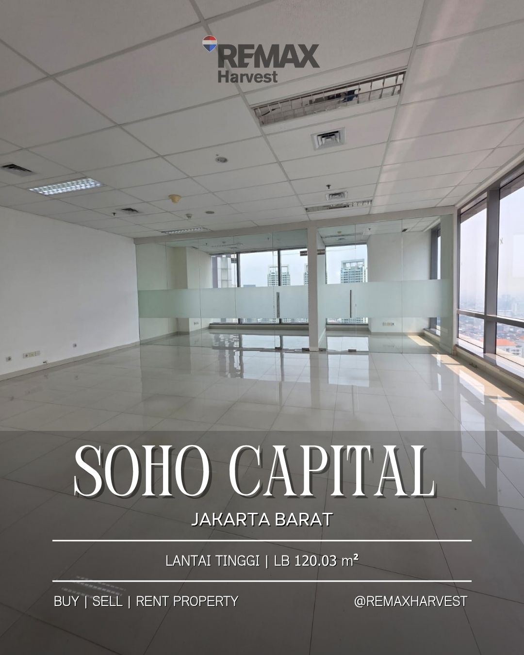 Office Space Soho Capital Jakarta Barat